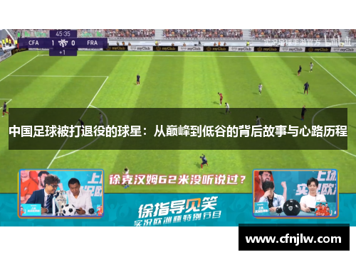 中国足球被打退役的球星：从巅峰到低谷的背后故事与心路历程
